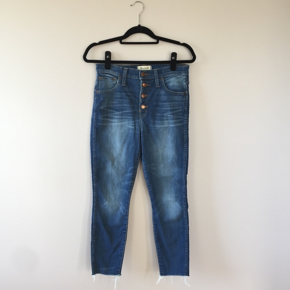 Madewell 10” High Rise Skinny Skinny Jeans 28